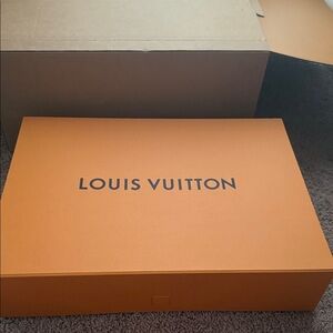 Extra large authentic LV box